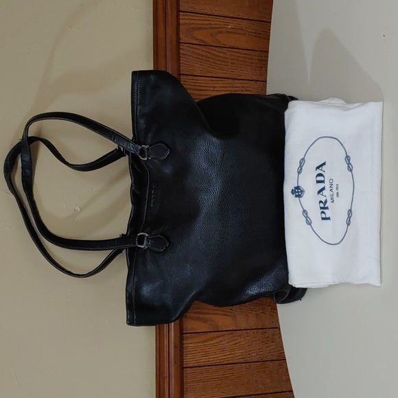 Prada Vitello Daino Shoulder Bag - Picture 1 of 17